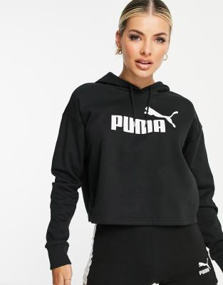 black puma hoodie women's