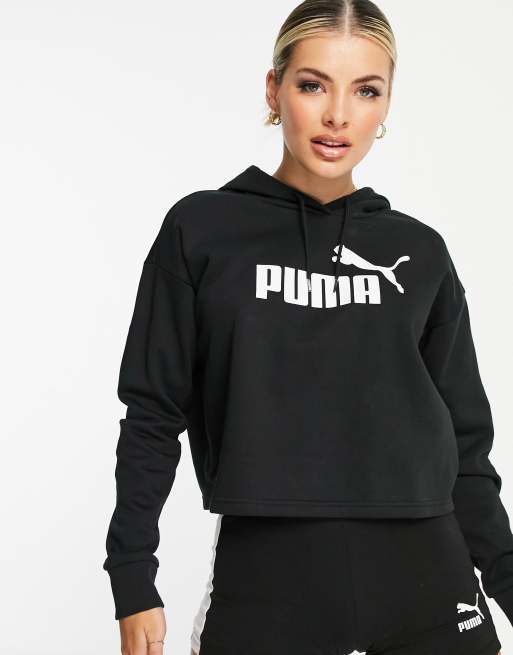 Puma on sale cropped sweatshirt