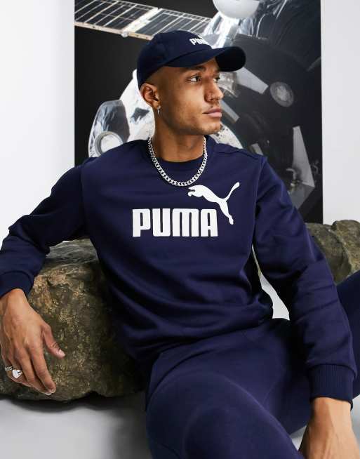 Felpa store blu puma