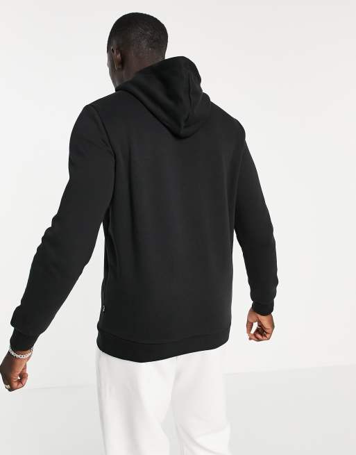Puma Essentials - Felpa con cappuccio e logo piccolo nera, 2 di 4