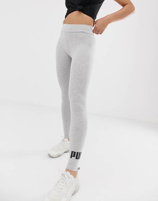 Graue store puma leggings