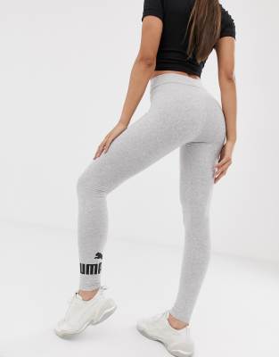 gray puma leggings - 63% OFF 