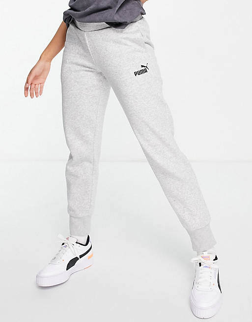 Puma Essentials joggers in grey