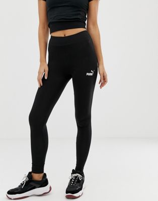 Puma essentials leggings in black | ASOS