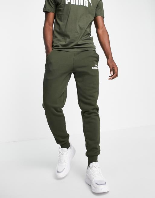 Khaki sales puma joggers