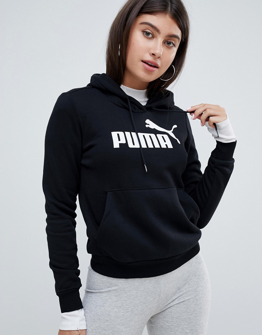 Puma Essentials Logo Pullover Black Hoody
