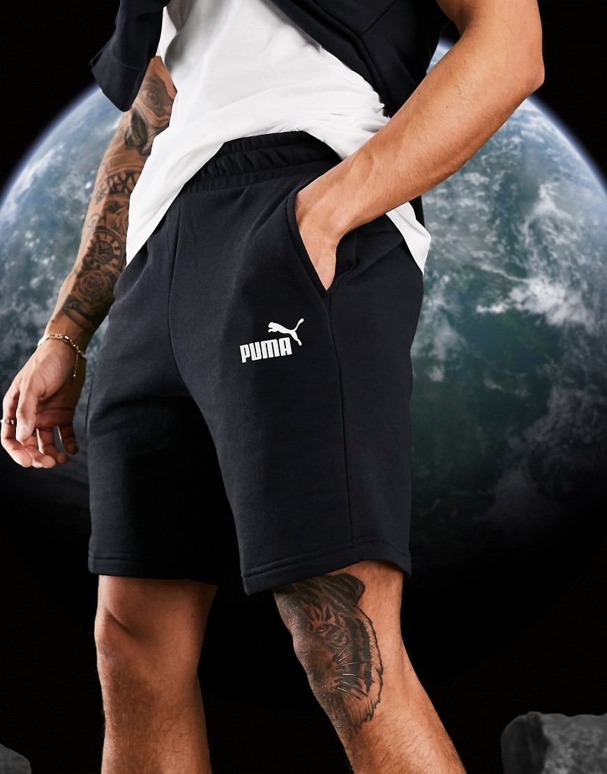 Puma Essentials Logo shorts in black
