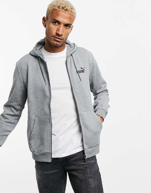 Mens puma online zip hoodie