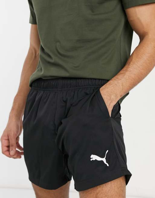 Pantaloncini puma cheap neri e bianchi