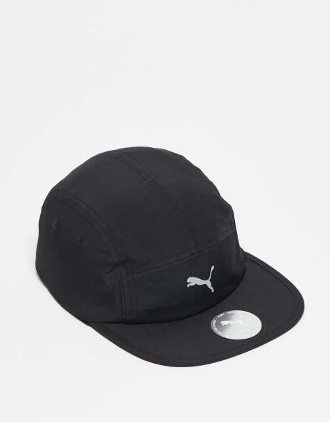 Puma Essentials Running 5 panel cap in black - view 1