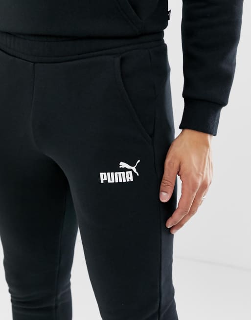 Puma Skinny Fit Tracksuit Set In Black Exclusive to ASOS