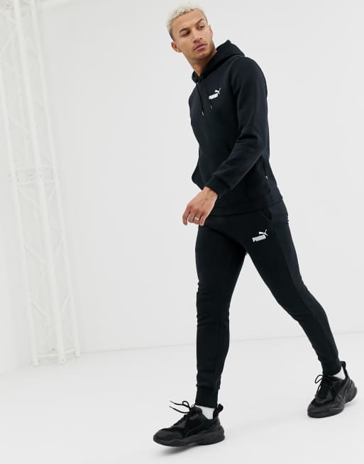 Puma slim store fit tracksuit