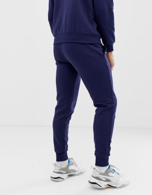 puma essential skinny joggers in black