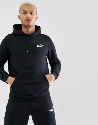 puma small logo hoodie