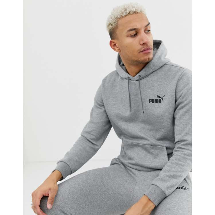 Puma hoodie best sale small logo