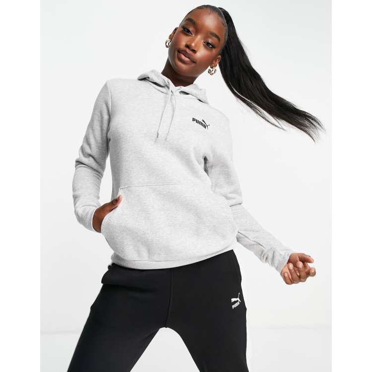 Puma core small hot sale logo hoodie