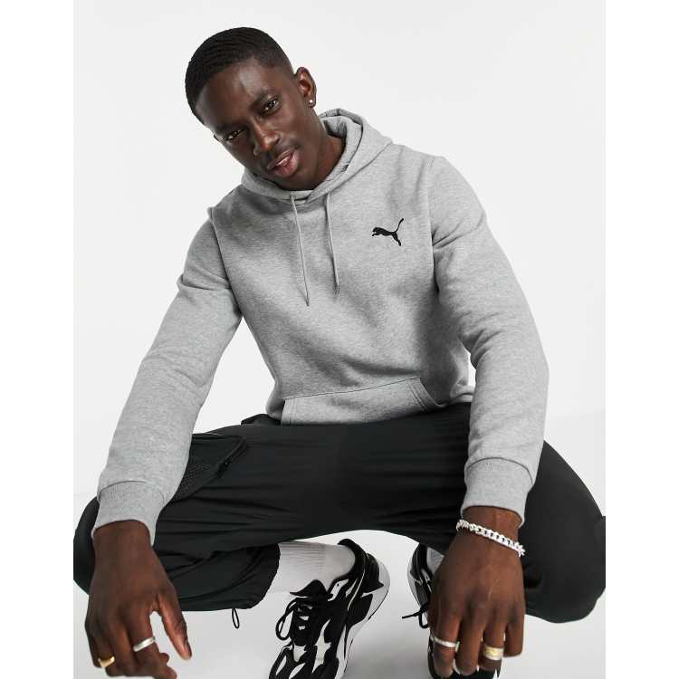 Essentials logo Puma ASOS | grey small in hoodie