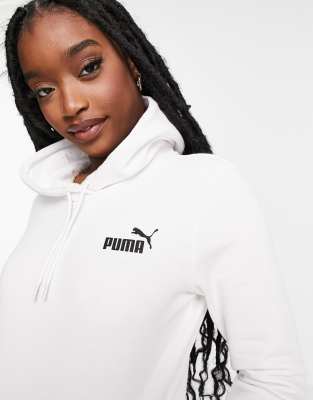 white puma hoodie womens