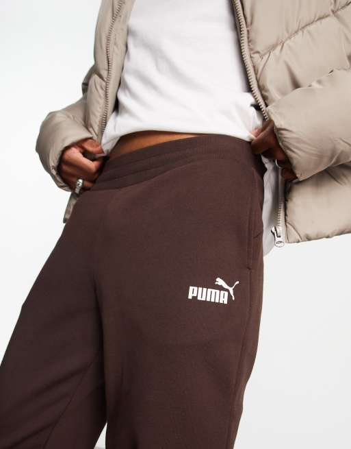 Puma essentials small logo joggers in varsity green