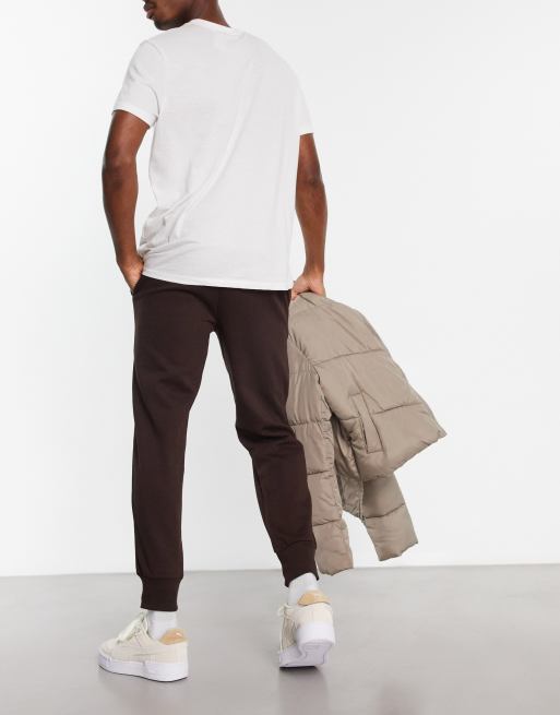 Nike Midi Swoosh unisex jogger in caceo brown