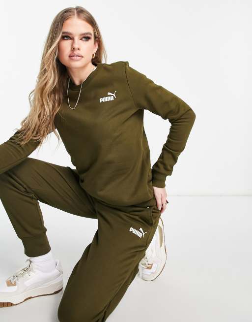 Puma khaki sweatshirt online