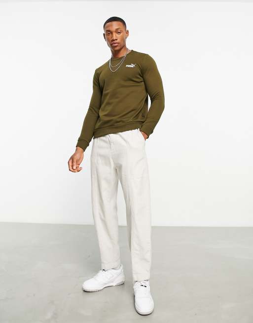 Puma men's clearance fleece cargo sweatshirt