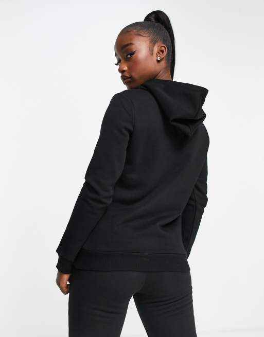 Puma — Essentials — Sort hættetrøje med lille logo, 4 af 4
