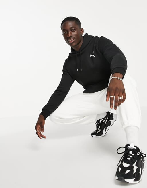 Puma - Essentials - Sweat à capuche à petit logo - Noir, 4 de 4