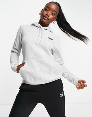 Sweats à capuche Puma - Essentials - Sweat à capuche avec petit logo - Gris