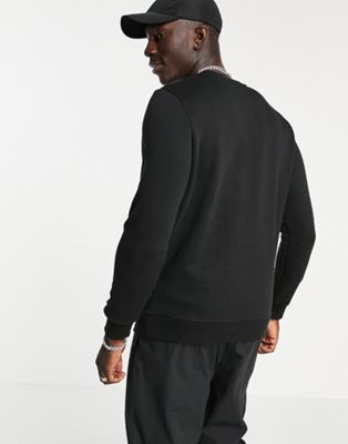 Homme Puma - Essentials - Sweat avec logo panthère - Noir
