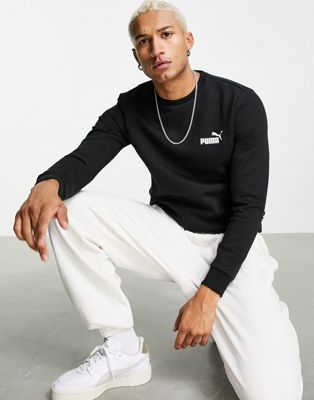Sweats et sweats à capuche Puma - Essentials - Sweat avec petit logo - Noir