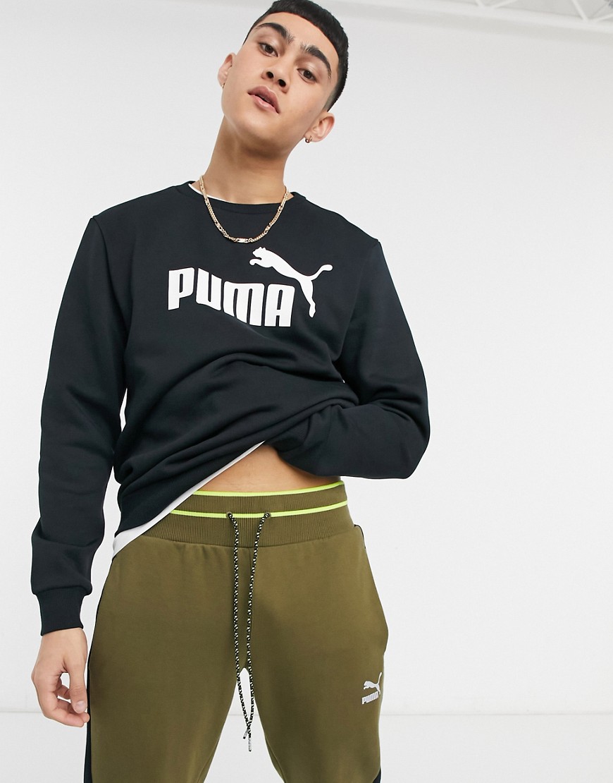 Puma Essentials sweatshirt in black