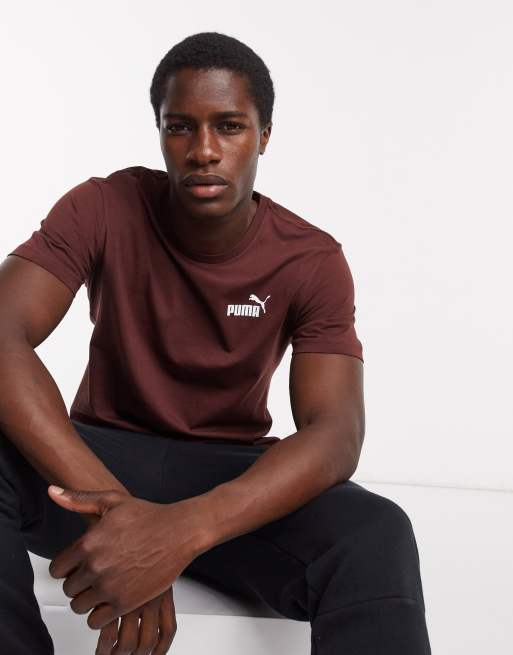 Tee shirt puma marron new arrivals