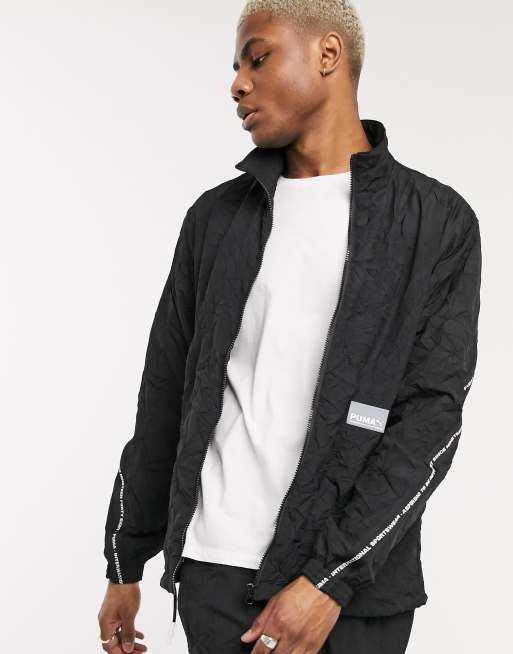 Puma tape hot sale track jacket