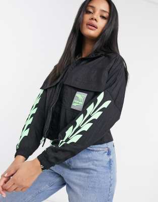 green puma track jacket