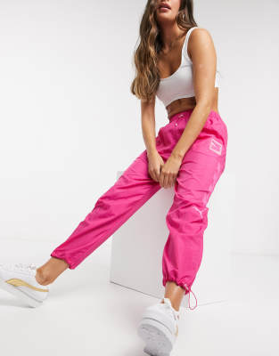 puma pink track pants