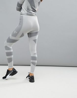 puma evoknit seamless panelled leggings