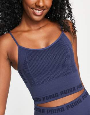 Puma Evoknit Seamless Crop Top Womens