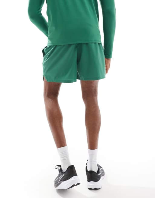 PUMA Evolve Training Pantaloncini verdi da 5 ASOS