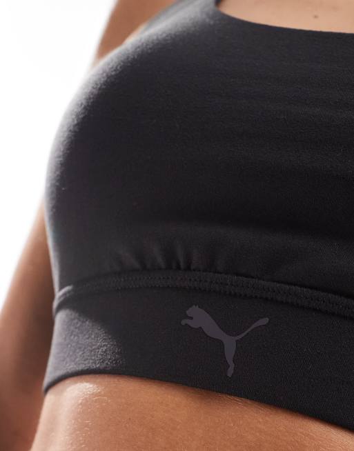 PUMA - Evolve Training - Reggiseno sportivo a supporto medio nero , 2 di 4