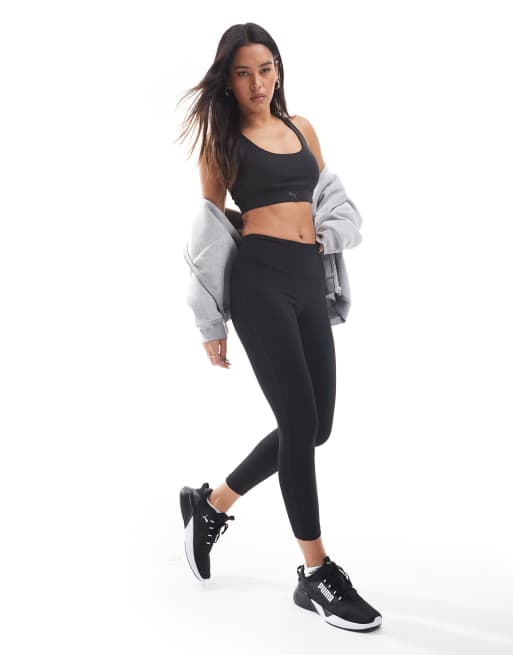 PUMA - Evolve Training - Reggiseno sportivo a supporto medio nero , 4 di 4