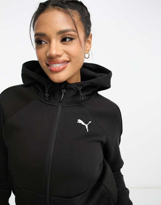 Puma full zip clearance hoodie