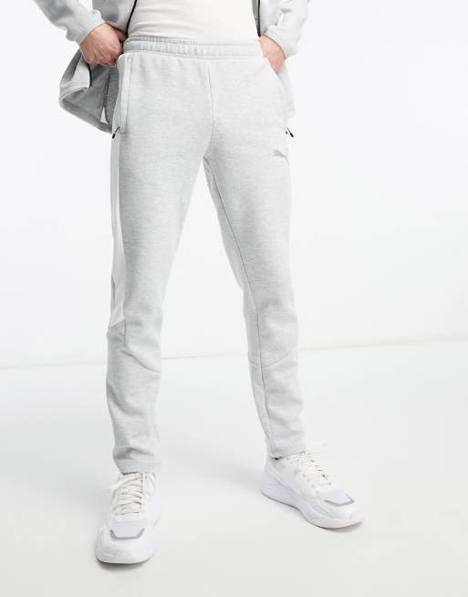 Puma Evostripe joggers in grey | ASOS