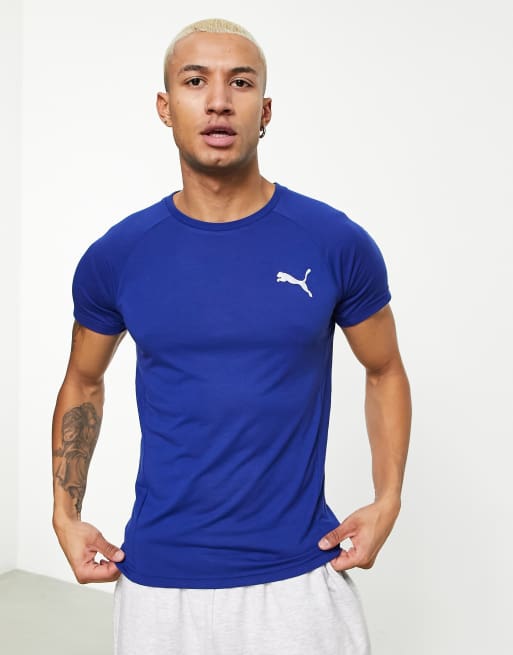 Puma t cheap shirt blau