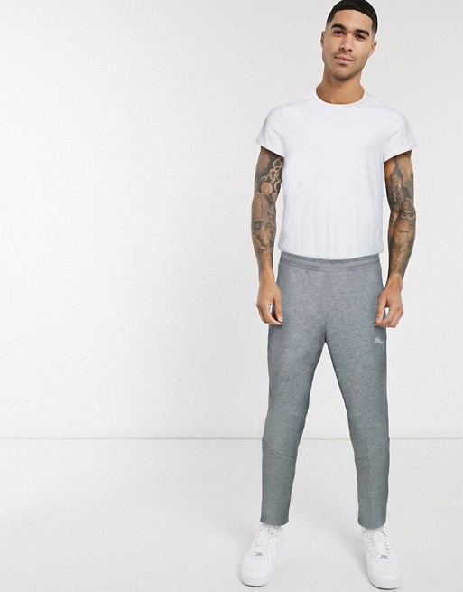 Puma Evostripe trousers in grey heather