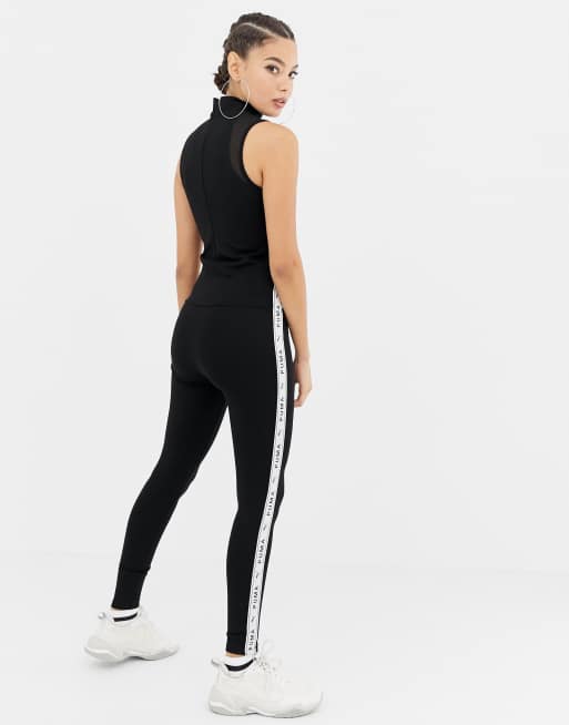 Puma high store neck jumpsuit