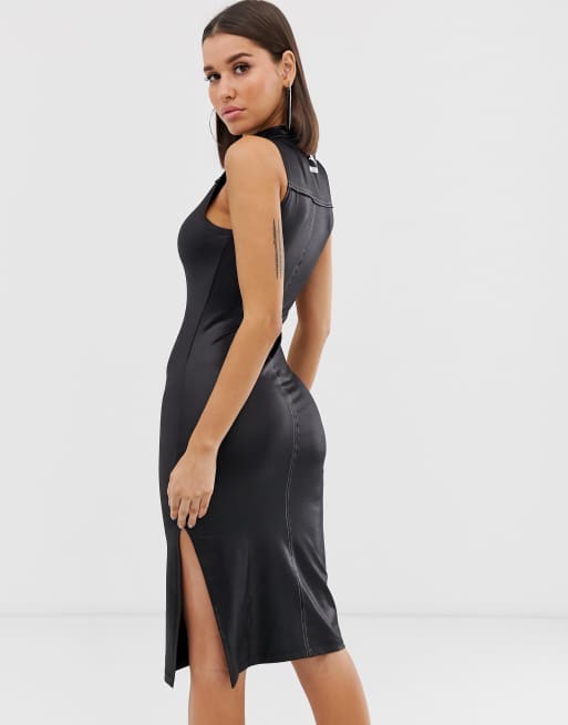 puma black bodycon dress Exclusive wetlook its perfect for those size-xxl Cache Vintage Gown | Cup Size:F