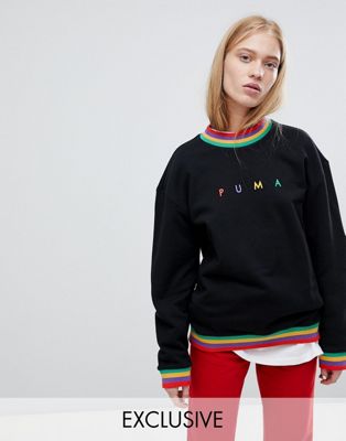 puma rainbow sweatshirt