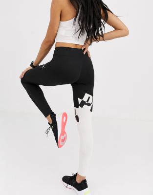 puma active logo leggings