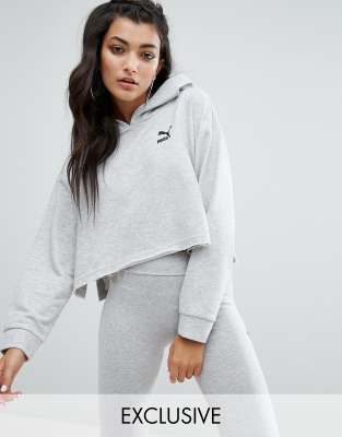 cropped hoodie puma